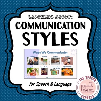 Preview of Learning About Communication Styles