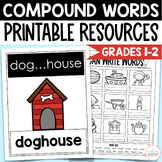 Compound Words Worksheets, Activities, and Classroom Poste