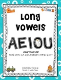 Learning About Long Vowels {read, write, cut, paste, & sort}