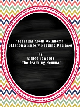 Preview of Learning About Oklahoma Reading Passages