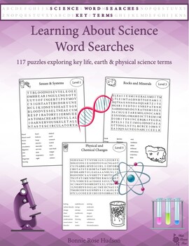 Preview of Learning About Science Word Searches