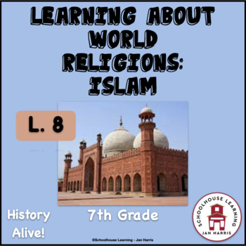 Preview of Learning About World Religions: Islam Lesson 8 Task Cards History Alive!