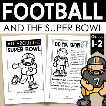 Preview of Super Bowl Activities - Nonfiction Football Text and Creative Comprehension Work