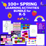 Learning Activities Bundle Spring Theme for K-5