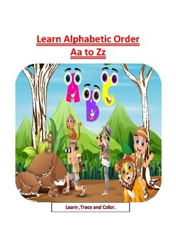 Preview of Learning Alphabets Book.