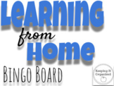 Learning At Home Bingo Boards