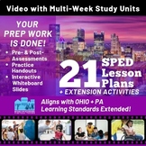 Virtual Field Trip to Pittsburgh:SPED Multi-Week & Multi-S