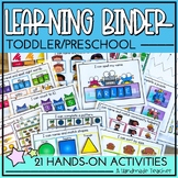 Learning Binder | Toddler Busy Binder | Preschool Busy Binder