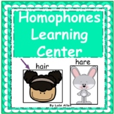 Learning Center: Homophones