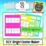 Learning Center Maker Bright Colors