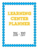 Learning Center Planner