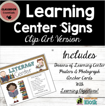 Preview of Learning Center Signs