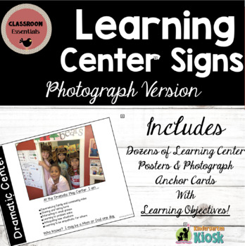 Preview of Center Signs With Photographs