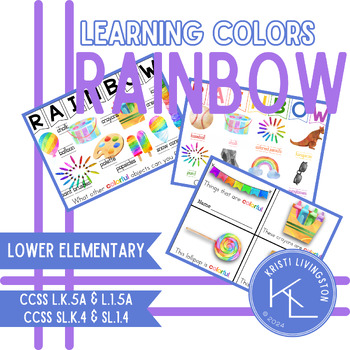 Preview of Learning Colors - COLORFUL/RAINBOW
