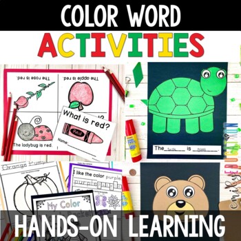 Interactive Color Books- Early learning and Special Ed