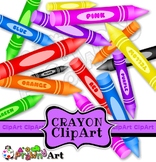 Learning Colors Kids Colouring Crayons Activity Clip Art