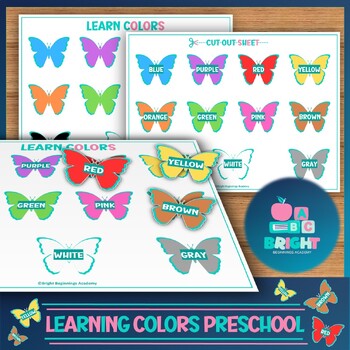 Preview of Learning Colors Preschool | Fun and Interactive Learning Activities
