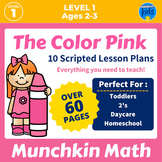 Learning Colors | The Color Pink Activities and Worksheets