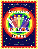 Learning Colors is Fun Book and Coloring Book