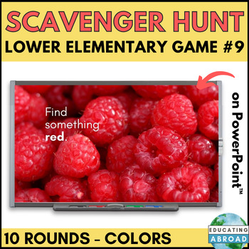 Preview of Learning Colors is Fun with an Interactive Classroom Scavenger Hunt
