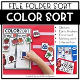 Learning Colors of the Week | File Folder Games | Pre-K, P