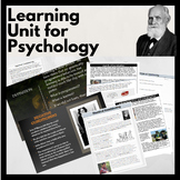 Learning & Conditioning Unit for Psychology: PPT, Test, Ac