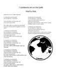 Learning Continents Song