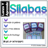 Learning Cube inserts " Silabas"
