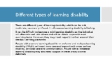 Learning Disabilities SEND CPD Training