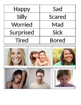 Preview of Learning Emotions Activity Book