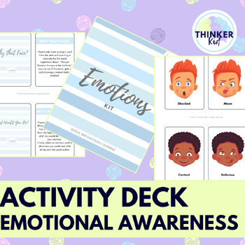 Preview of Emotional Awareness Activity Deck