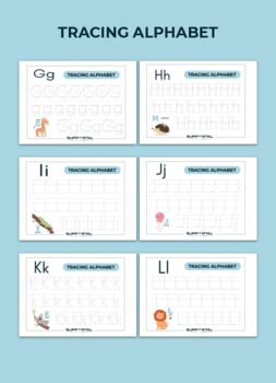 Preview of Learning English Alphabet (G to L)
