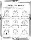 Learning Feelings and Emotions worksheets BUNDLE