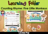 Learning Folder for 3-5 | Toddler Binder: Counting Rhyme: 