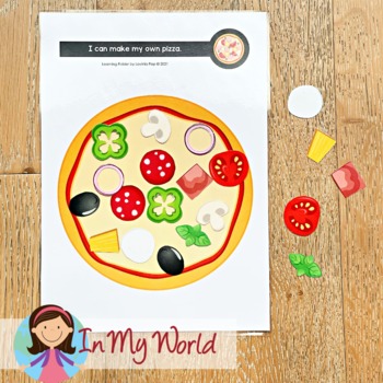 Learning Folder for 3-5 | Toddler Binder: Make Your Own Pizza by ...