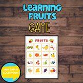 Learning Fruits Matching Game : Preschool