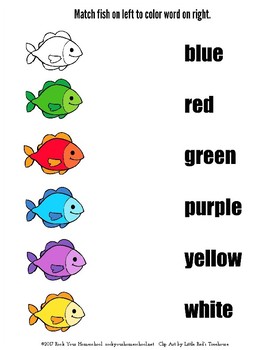 Learning Fun with One fish two fish red fish blue fish by Rock