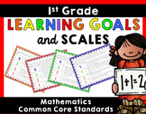 Learning Goals & Scales {1st Grade Math}
