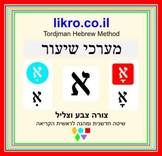 Learning Hebrew - Tordjman Hebrew Method  Letter  א (alef)