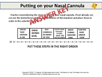 how to put on a nasal cannula