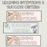 Learning Intention & Success Criteria Sign