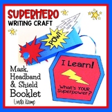 Superhero Writing Craft Kindergarten First Grade {Mask wit