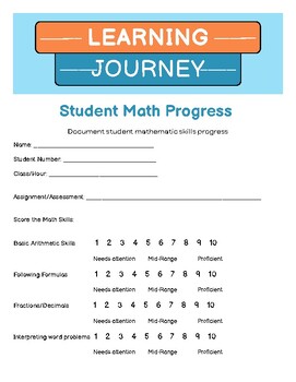 Learning Journey Math by Mrs Williams Social Studies | TPT