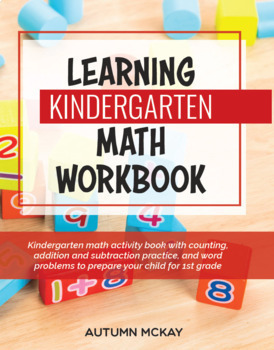Preview of Learning Kindergarten Math Workbook