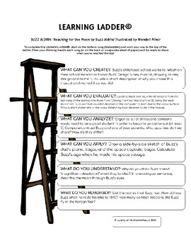 Preview of Learning Ladder for BUZZ ALDRIN: Reaching for the Moon by Buzz Aldrin