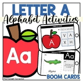 Learning Letter A Boom Cards (Distance Learning)