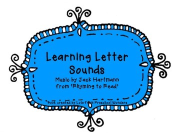 Preview of Learning Letter Sounds Book
