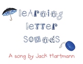 Learning Letter Sounds book - Jack Hartmann