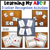 Letter Identification Learning My ABCs Activity Pack