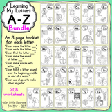 Alphabet Activities:  Learning My Letters {BUNDLE}